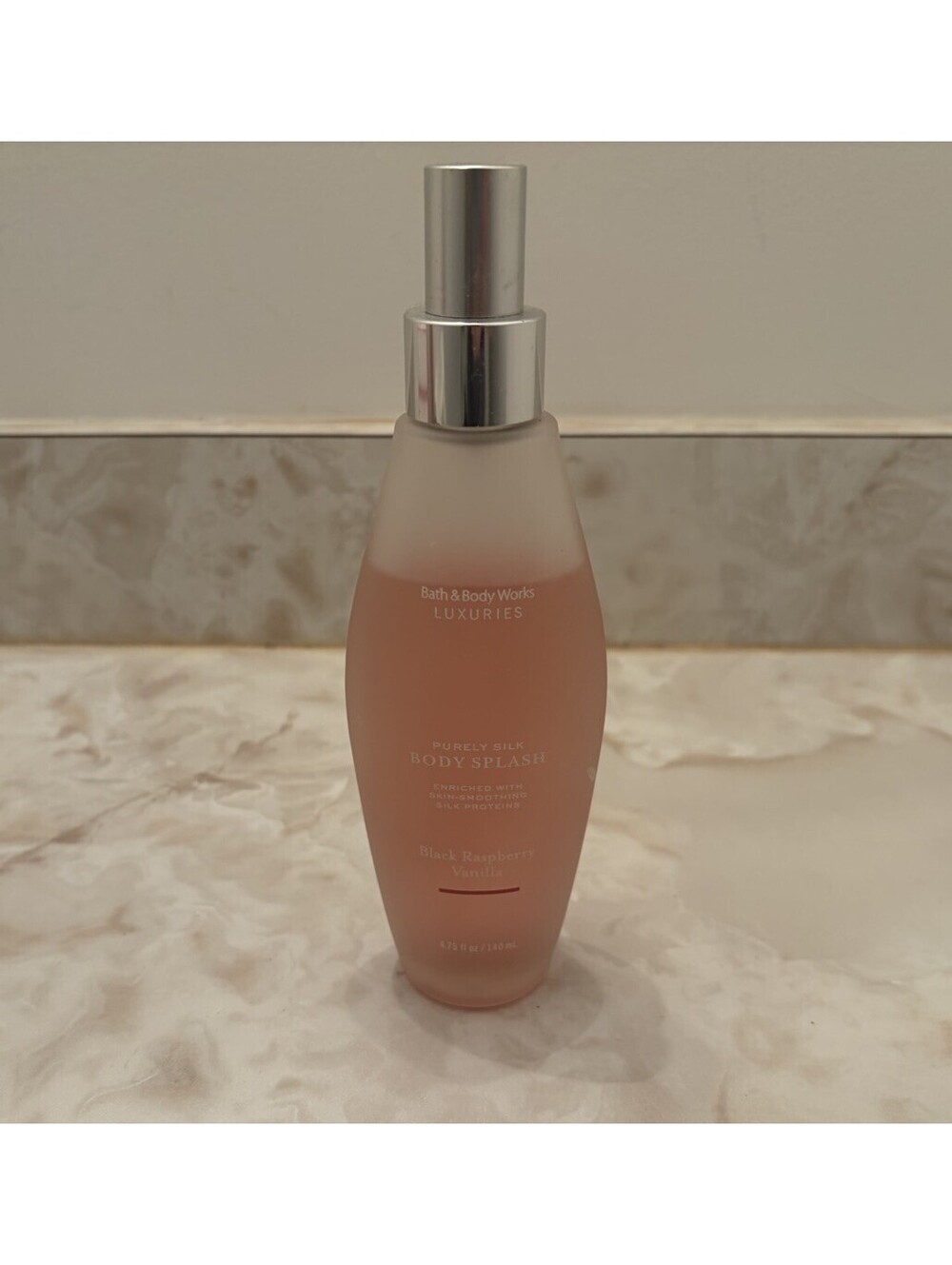Bath & Body Works CHERRY BLOSSOM Purely Silk LUXURIES Body Splash 4.75 oz 70-75%